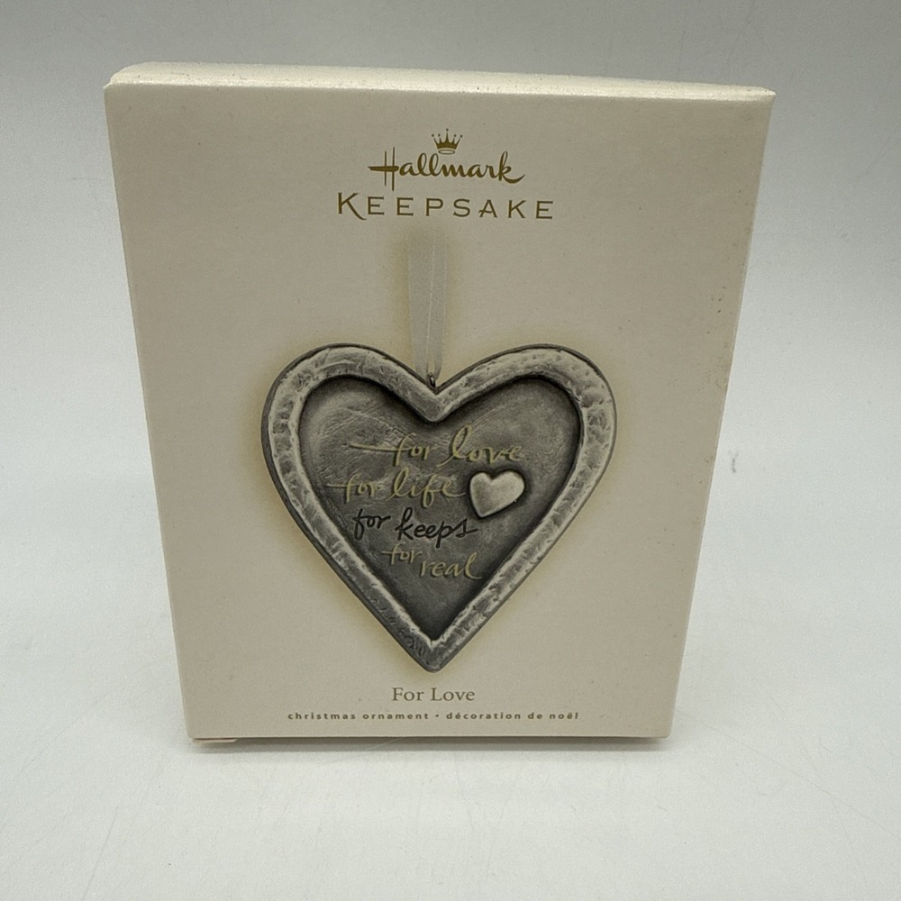 Hallmark Keepsake For Love 2008 Holiday Christmas Tree Ornament